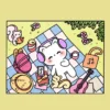 Kawaii Cozy Times Buku Mewarnai Untuk Anak dan Dewasa